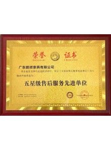 五星級售后服務先進單位